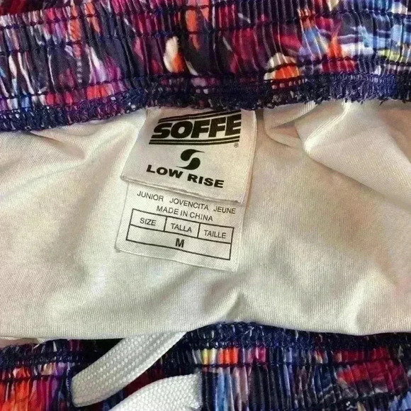 Soffe Low-Rise Artistic Print Athletic Shorts, M - Picture 5 of 5